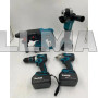 Набор инструментов Makita 4 в 1 перфоратор, болгарка, шуруповерт и гайковерт 2акк. 48v